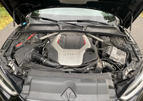 Audi S5 cena 148000 przebieg: 46988, rok produkcji 2019 z Prusice małe 154
